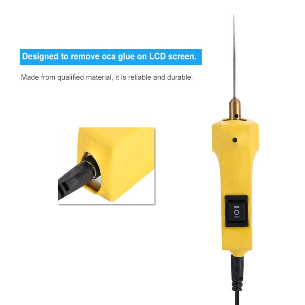 Máquina Removedora de OCA para LCD - Kit Actualizado con Aguja Profesional, Despega Goma Blanda/Dura en Pantallas Frías, Herramienta Segura Antirayado