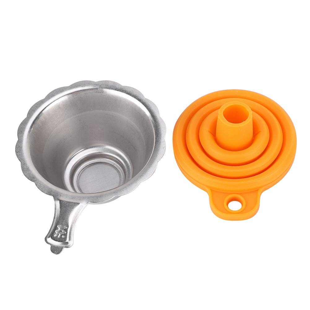 Impresora 3D Plegable V BESTLIFE Filtro de Resina fotosensible Embudo de Silicona Consumible de Curado por Luz