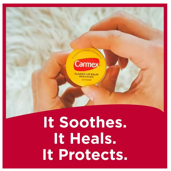 Carmex Bálsamo labial curativo Everyday, 0.25 oz, 3 unidades