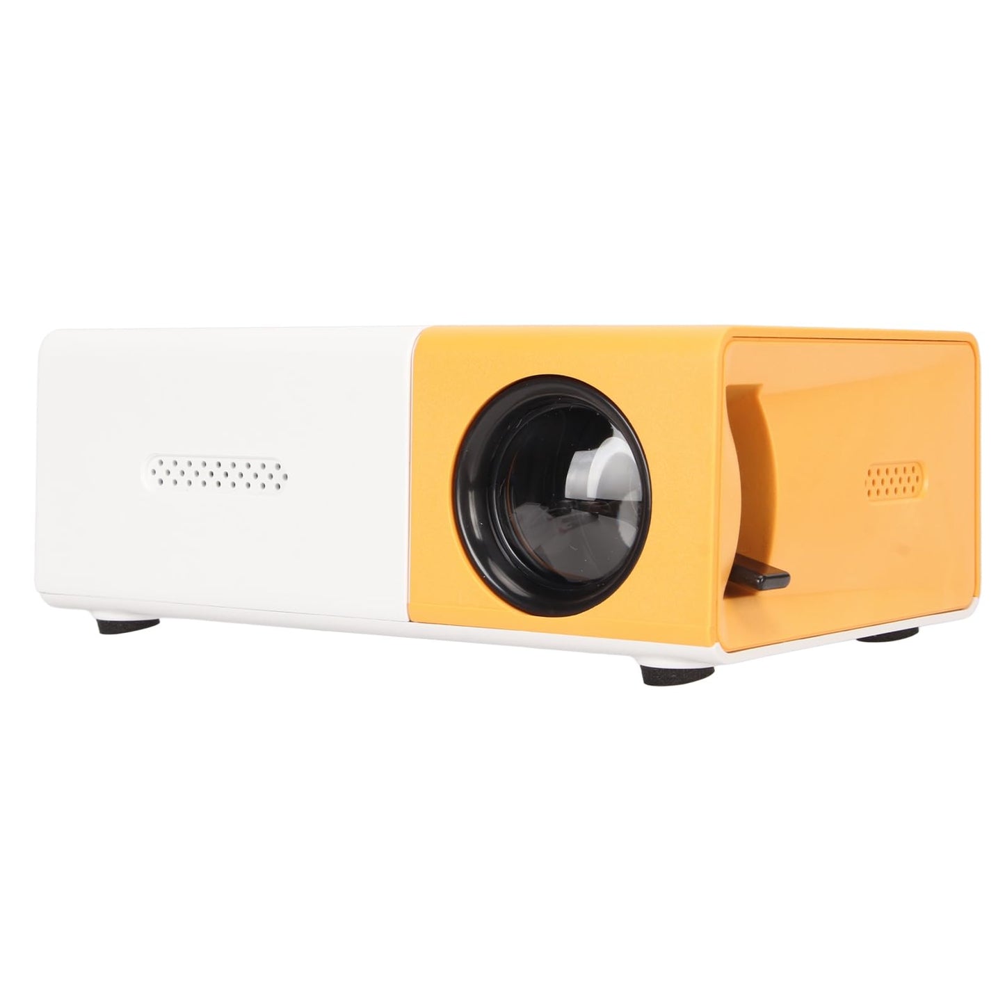banapoy Mini Proyector, HD 1080P TFT LCD Proyector de Video Portátil con Control Remoto AV VGA HD USB, Proyector de Cine en Casa Video Proyector de Teléfono Pequeño de Bolsillo Inteligente