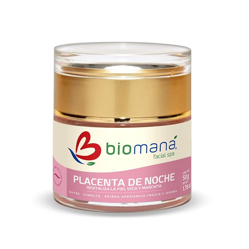 Biomaná Kit Promoción Placenta (Crema de día FPS 50+, Crema de noche y Gel contorno de ojos)