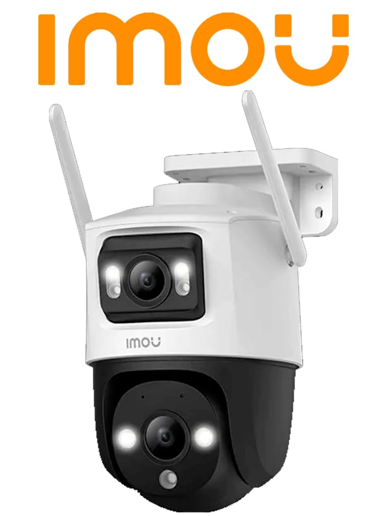 Imou Camara IP Cruiser Dual 10MP, WiFi, Full Color, Exterior, Alarma, Audio Bidireccional