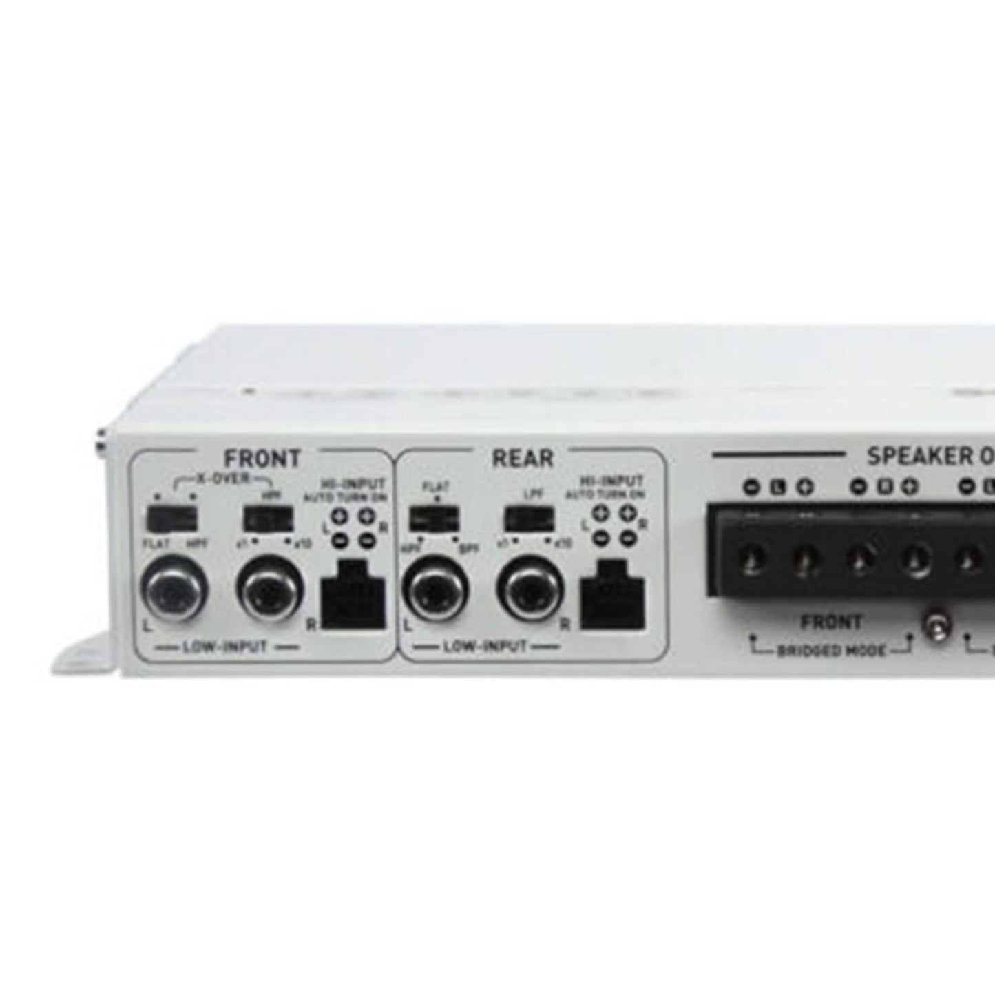 Amplificador de 4 Canales Soundstream Rubicon Nano Marino 1400W Clase D Blanco
