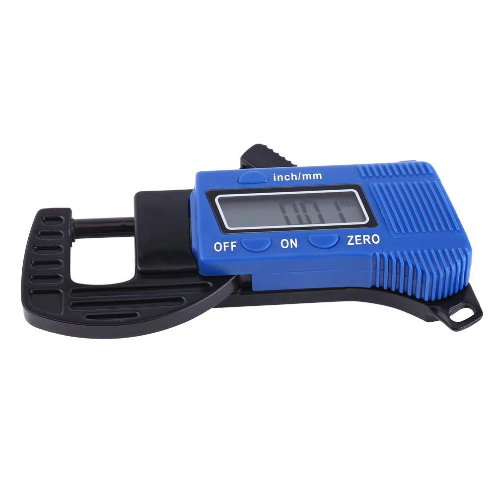 Medidor de Espesor Mugast con Pantalla LCD para Papel, Cuero, Metal y Más