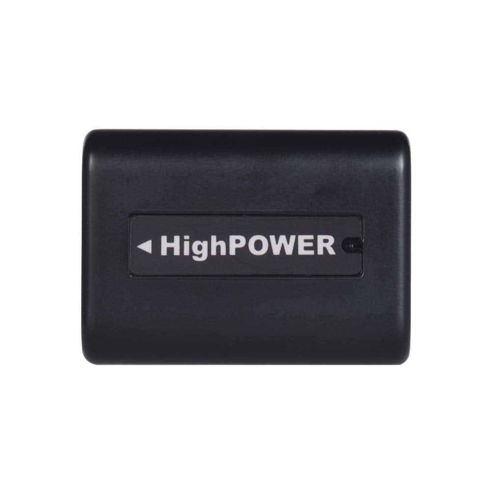Batería Recargable Andoer NP-FV5 Plus 3.7 V 2000 mAh para Videocámara Sony DV en Paquete de 2