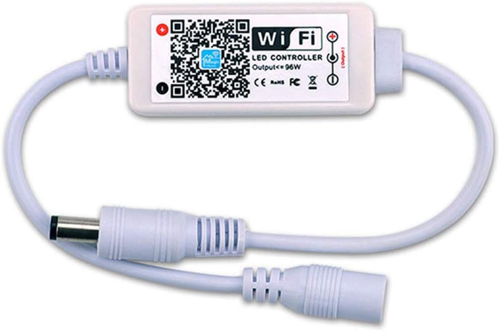 Goldwin Smart - driver de tira de luces LED de un solo color WiFi Bluetooth 5050 2835 caja de control compatible con Alexa Google Home siri (1)