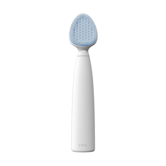 Limpiador Facial LYLYLYL Azul con Tecnología Sónica y Cabeza Reemplazable para Limpieza Profunda