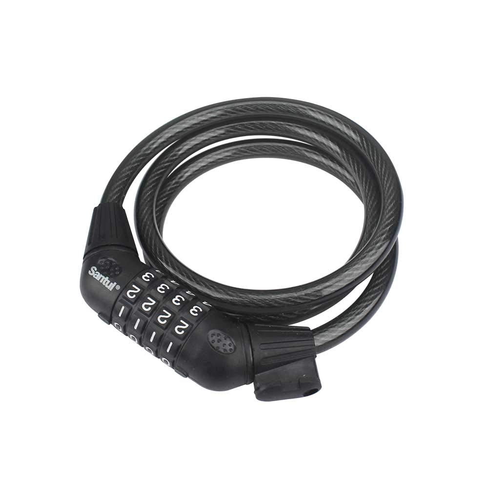 Candado de Cable Santul 6686 Negro de Combinación