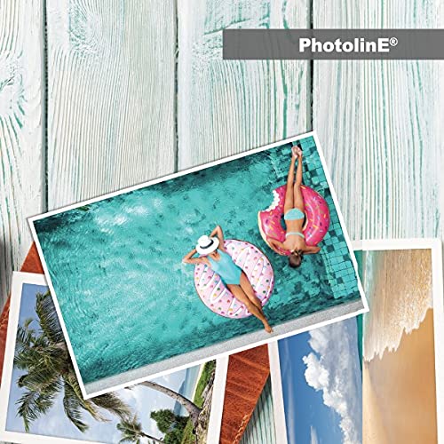Papel Fotográfico Satin Profesional 270g Blanco Paquete de 50 Hojas Tamaño Carta