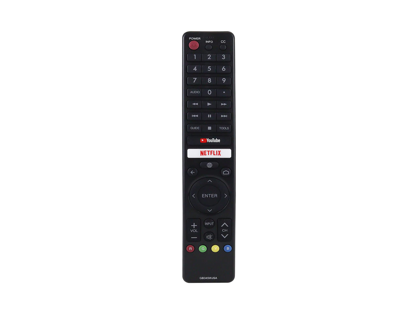 CONTROL EXPERT Control Compatible con Sharp Aquos Smart TV 4k Gb326wjsa Gb346wjs