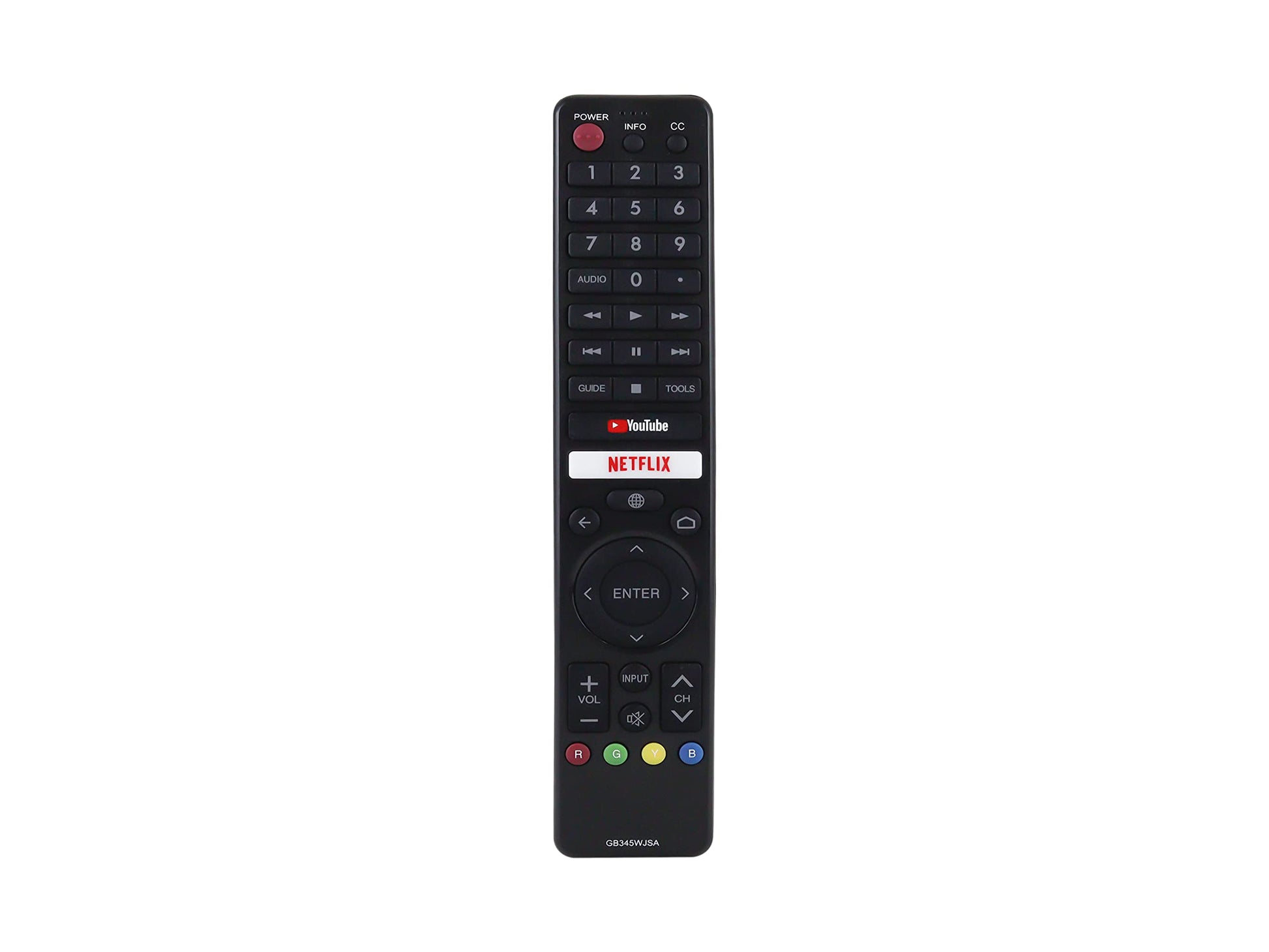 CONTROL EXPERT Control Compatible con Sharp Aquos Smart TV 4k Gb326wjsa Gb346wjs