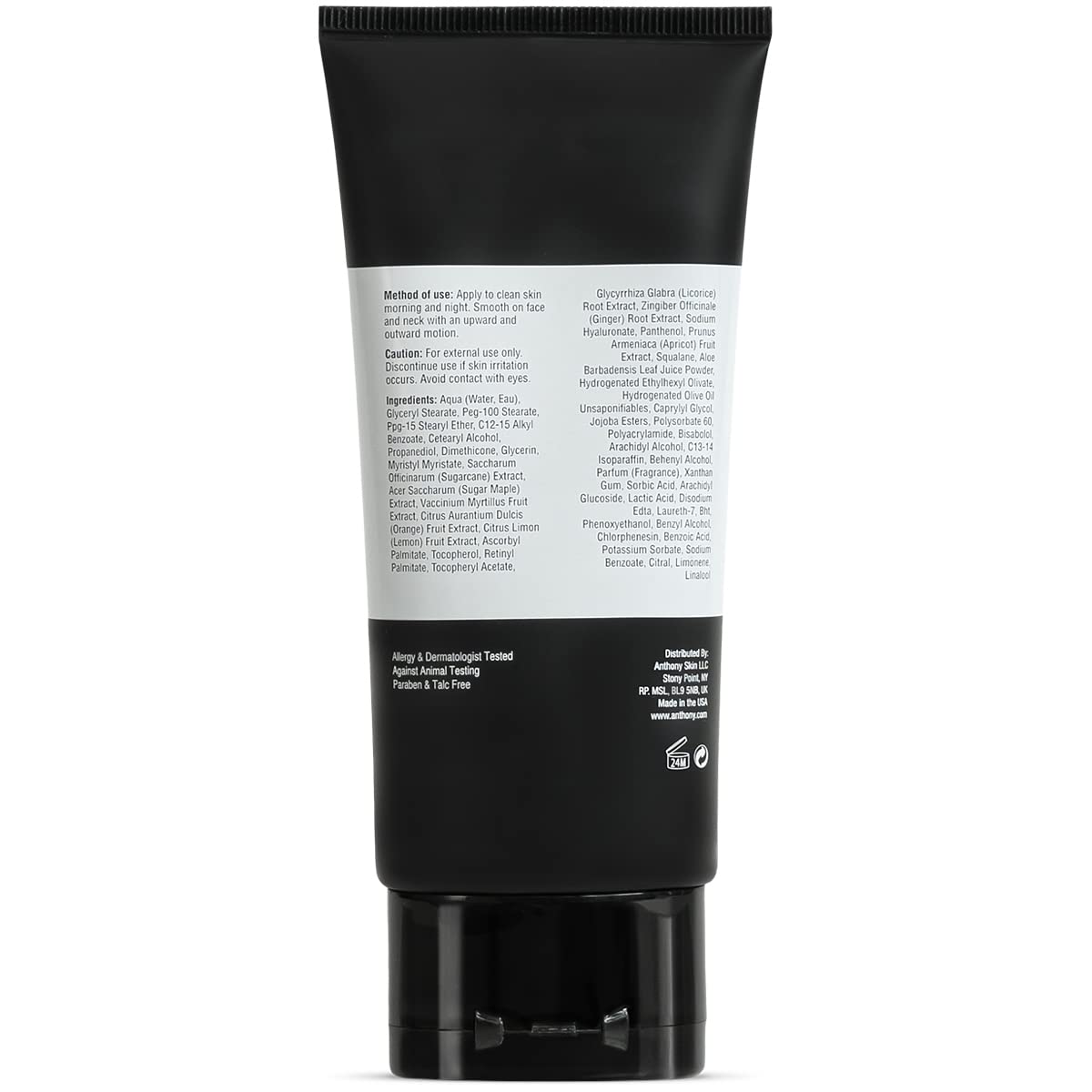 Hidratante Facial Multipropósito Anthony, 3 oz - Nutre y Protege tu Piel
