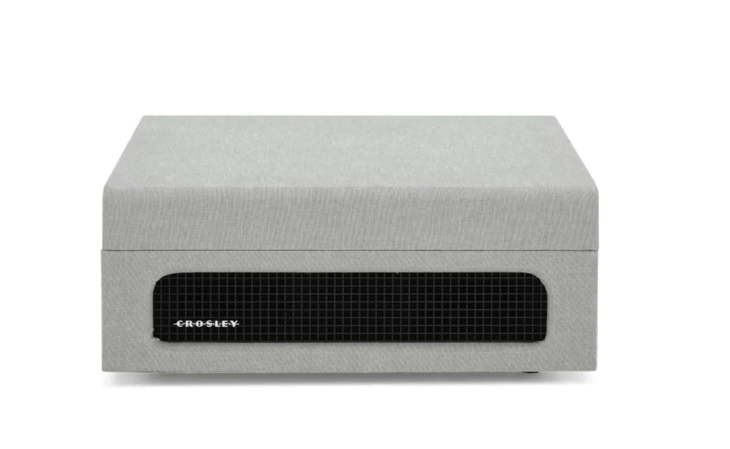 Crosley CR8017B-GY Voyager Vintage Portable Turntable with Bluetooth in/out and Built-in Speakers, Gray