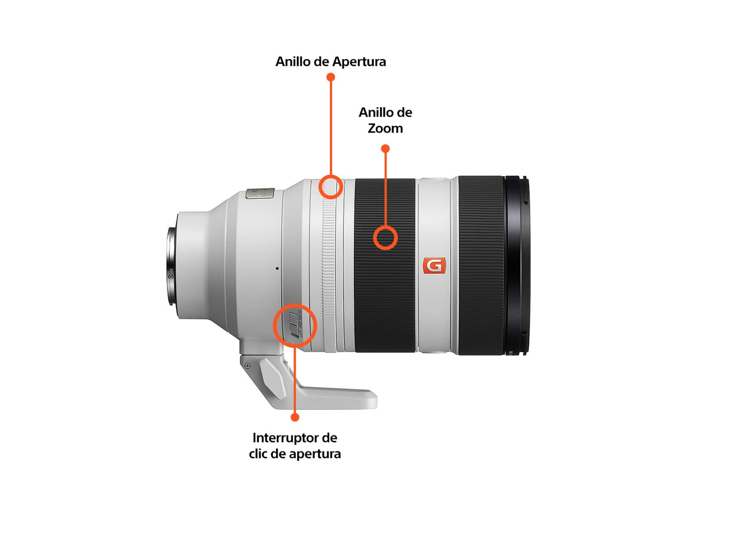 Sony FE 50-150 mm F2 G Master™ Lente Zoom teleobjetivo I SEL50150GM