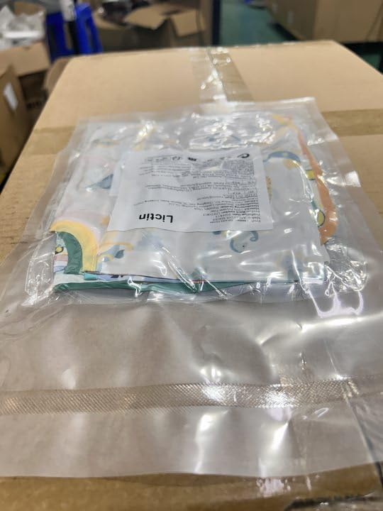 Lictin Unisexos Baberos, Baberos para Bebe, Baberos Bebe Niño Impermeable, Baberos Bebes con Mangas, Larga Impermeables con Escote Ajustable para Niños Niñas de 0-24 Meses (5 Piezas)