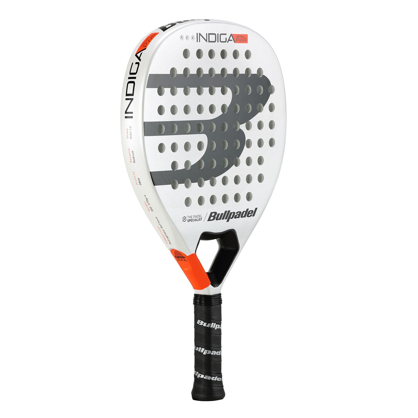 Bullpadel Pala de Padel Indiga PWR 25