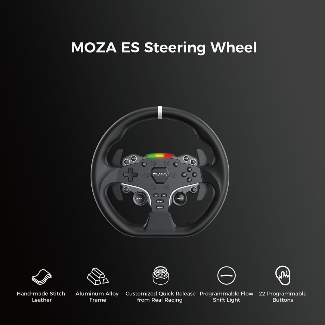 Simulador de Carreras MOZA R5 Direct Drive Windows Bundle
