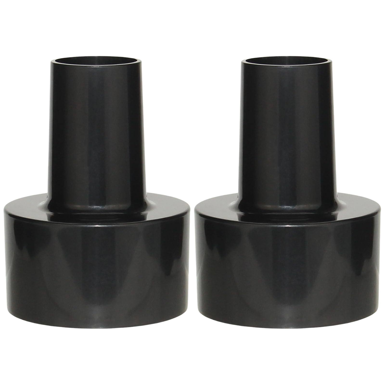 Adaptadores de Manguera Shop Vac Negro 2-1/2 Pulgadas a 1-1/4 Pulgadas Paquete de 2