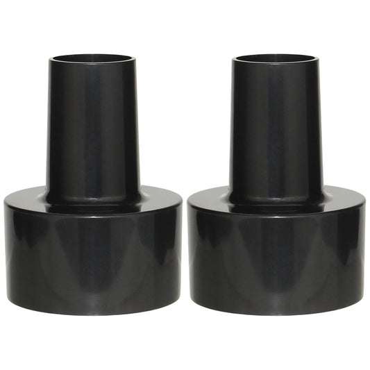 Adaptadores de Manguera Shop Vac Negro 2-1/2 Pulgadas a 1-1/4 Pulgadas Paquete de 2