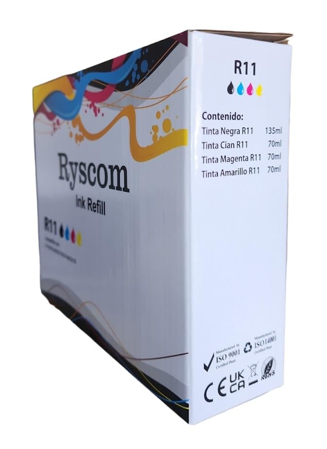 Tinta Compatible Ryscom Negro Canon Pixma Gi Serie 11