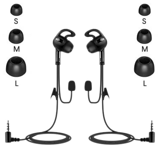 Juego de Auriculares GaiRen Alta Fidelidad para Intercomunicador de Fútbol