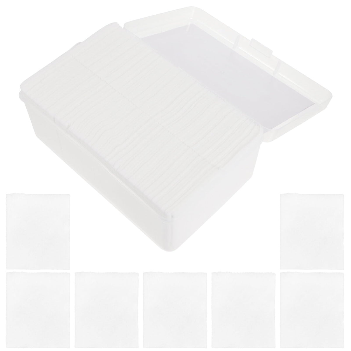 Almohadillas de Algodón Facial Suave Frcolor 1000 Unidades para Maquillaje