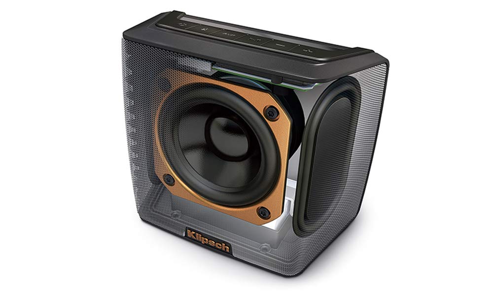 Altavoz Bluetooth Portátil Klipsch Negro con Amplificador Digital