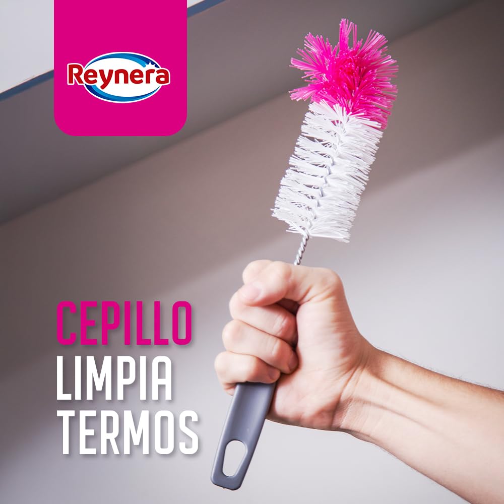 Reynera Cepillos para Termos Vasos Limpia Botellas y Popotes