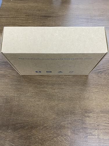 Kit de adaptación de CarPlay inalámbrico de Mazda, TK78-66-9U0C, hub USB OEM Compatible con el Sistema MZD Connect, Funciona con Mazda 3/6/CX3/CX5/CX9/MX5 2014-2019 (Solo soporta CarPlay inalámbrico)