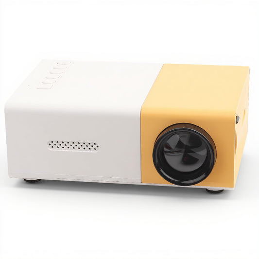 Proyector de Películas Portátil HD Elegante Compatible 720P Pantalla 1080P HDMI para Recreación