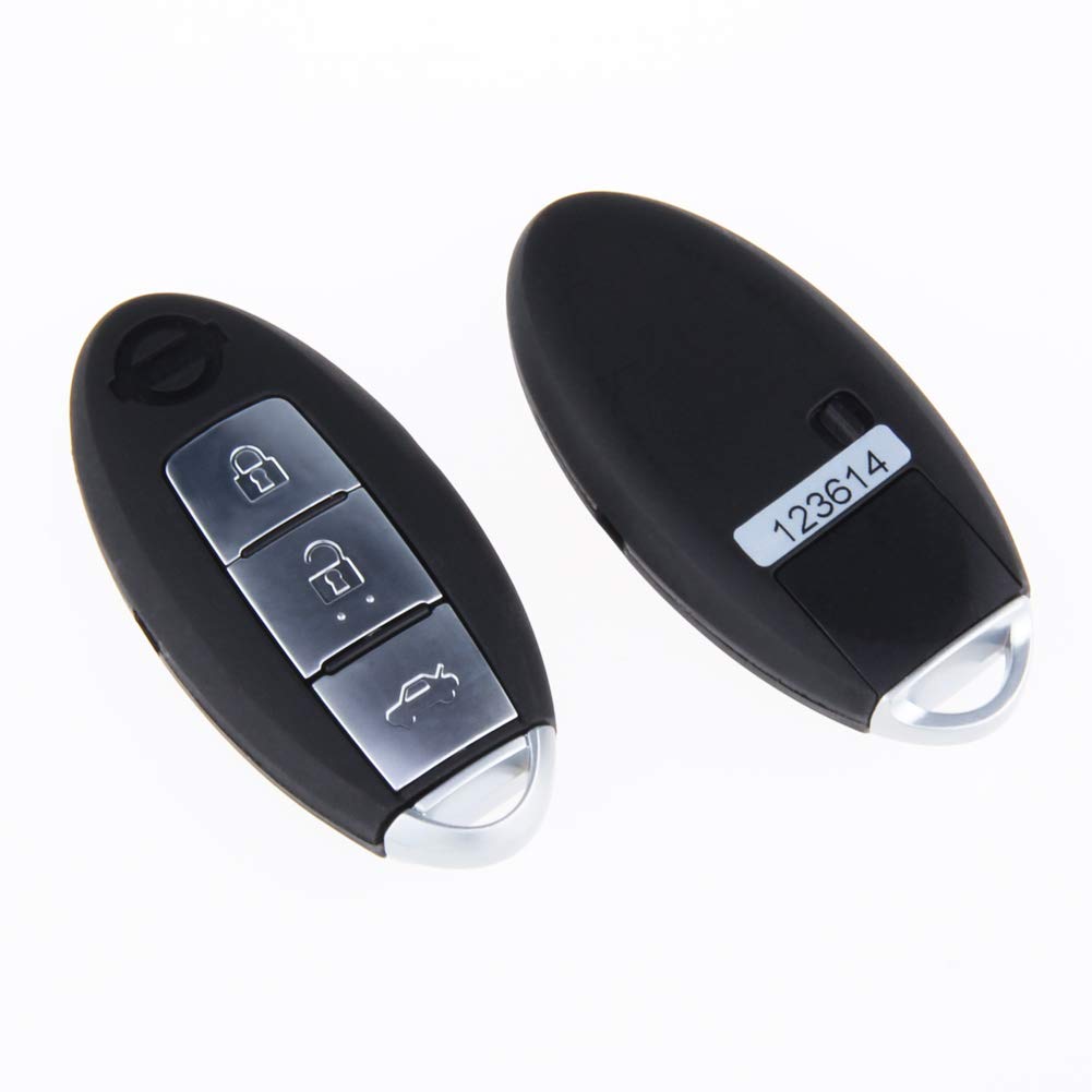 Sistema de Alarma de Seguridad para Auto EASYGUARD EC002-NI-NS Negro con Tecnología FSK y Entrada Sin Llave