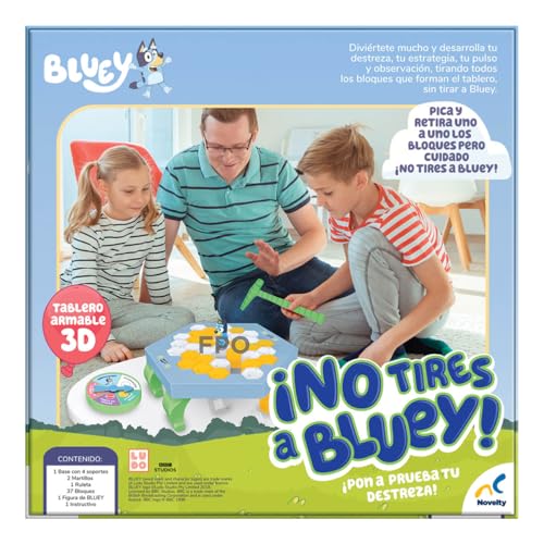 Juguete Bluey Azul Interactivo para Niños
