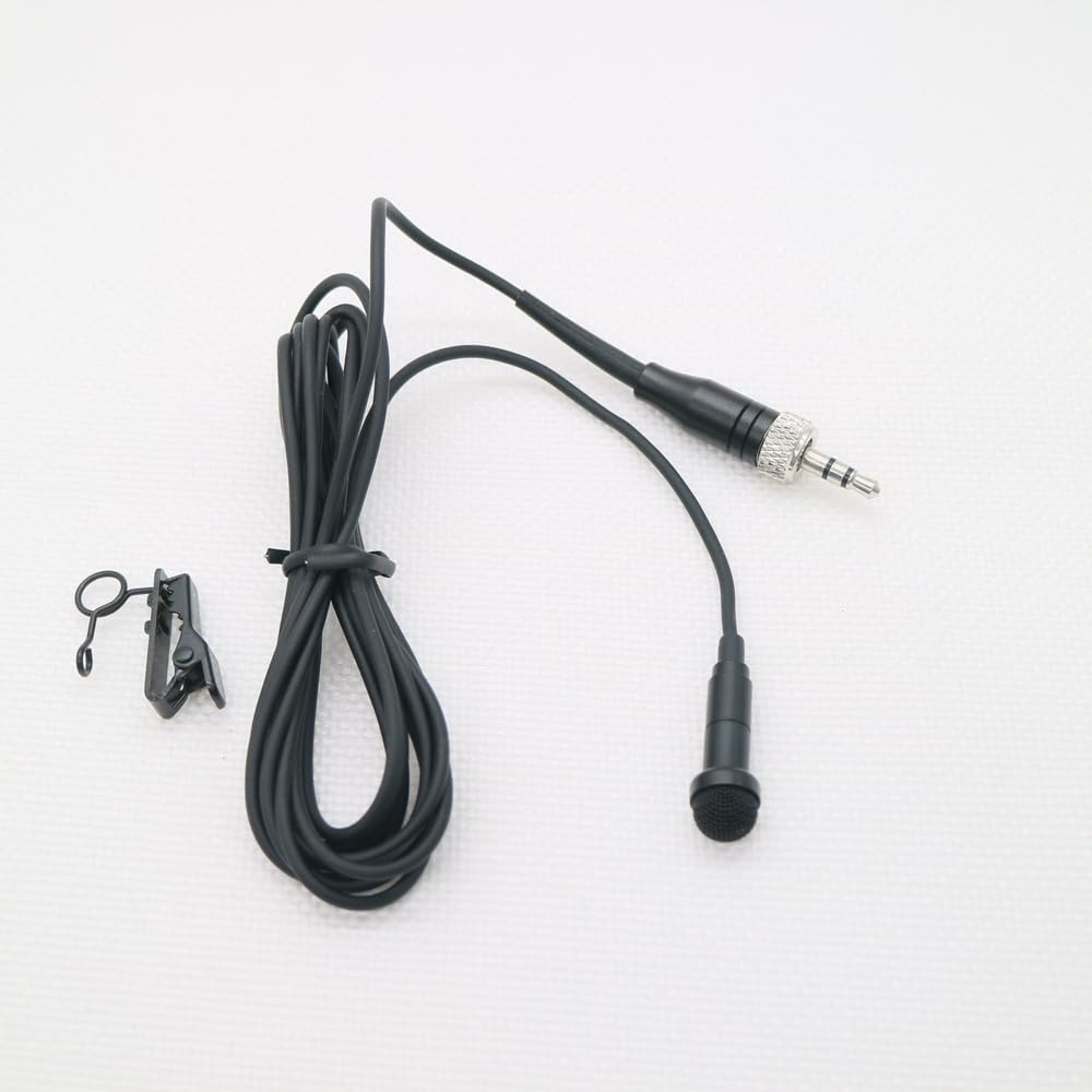 Micrófono de Solapa Sennheiser Negro con Clip para Micrófono Inalámbrico G2 G3 G4 MKE2