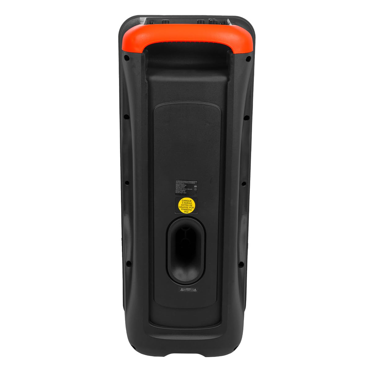 Kaiser Bocina con micrófono alámbrico Bluetooth 2x8 pulg 7,200 W PMPO y luz de Ecualizador MSA-0109