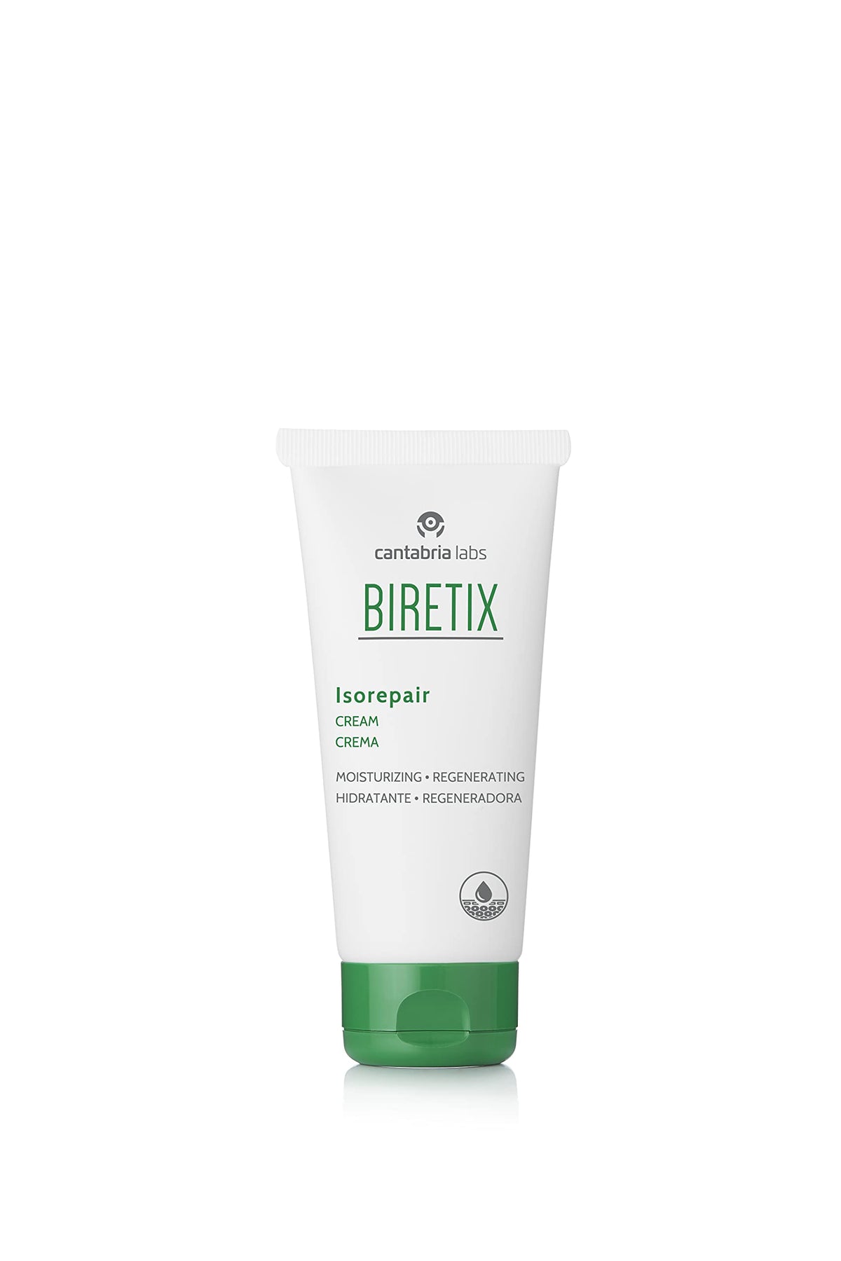 Biretix Crema Hidratante y Regeneradora IsoRepair, 50 ml