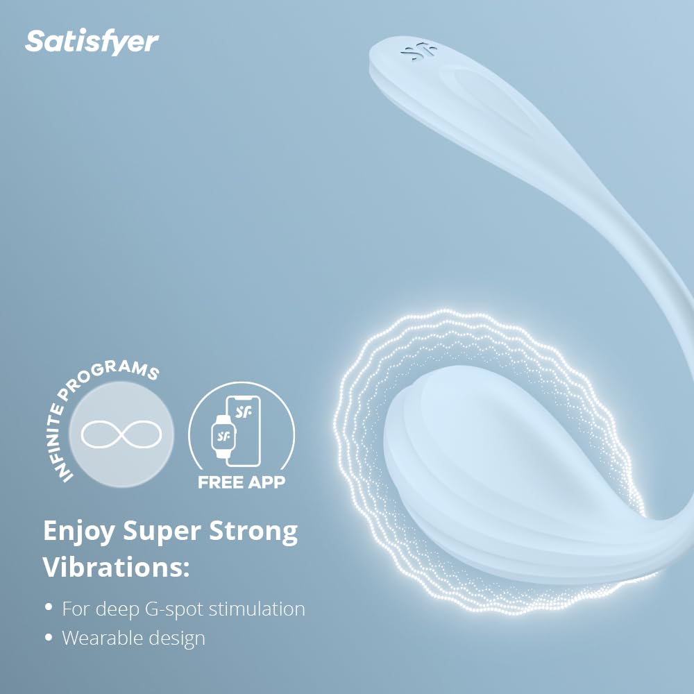 Vibrador Satisfyer Azul Recargable Impermeable Punto G Portable