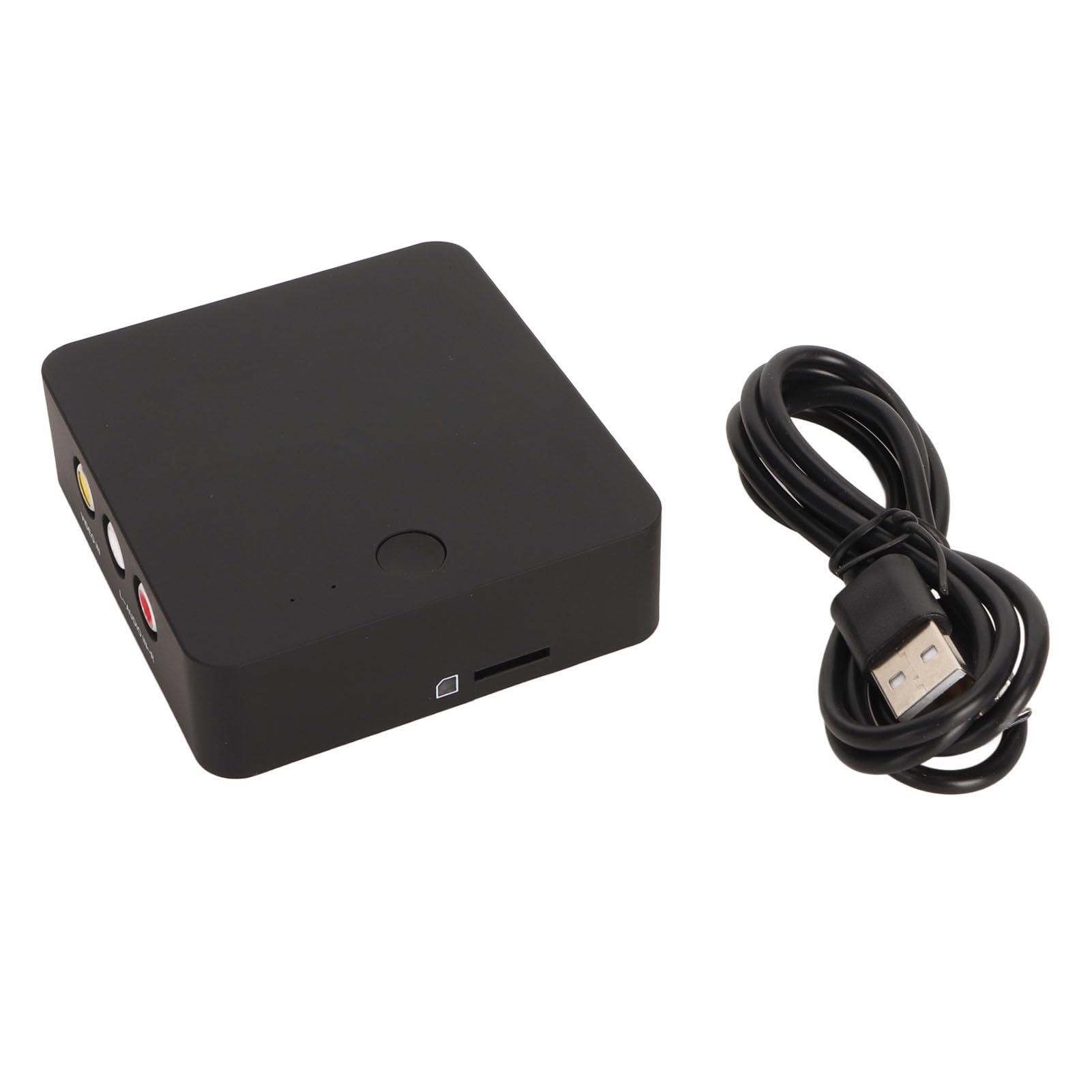 Grabadora AV VHS Hi8 VCR DVR DVD, Convierte Vídeo Analógico a Formato Digital con unClic, Comparte Archivos Directamente, Grabadora Convertidora de Vídeo Compuestoa MP4