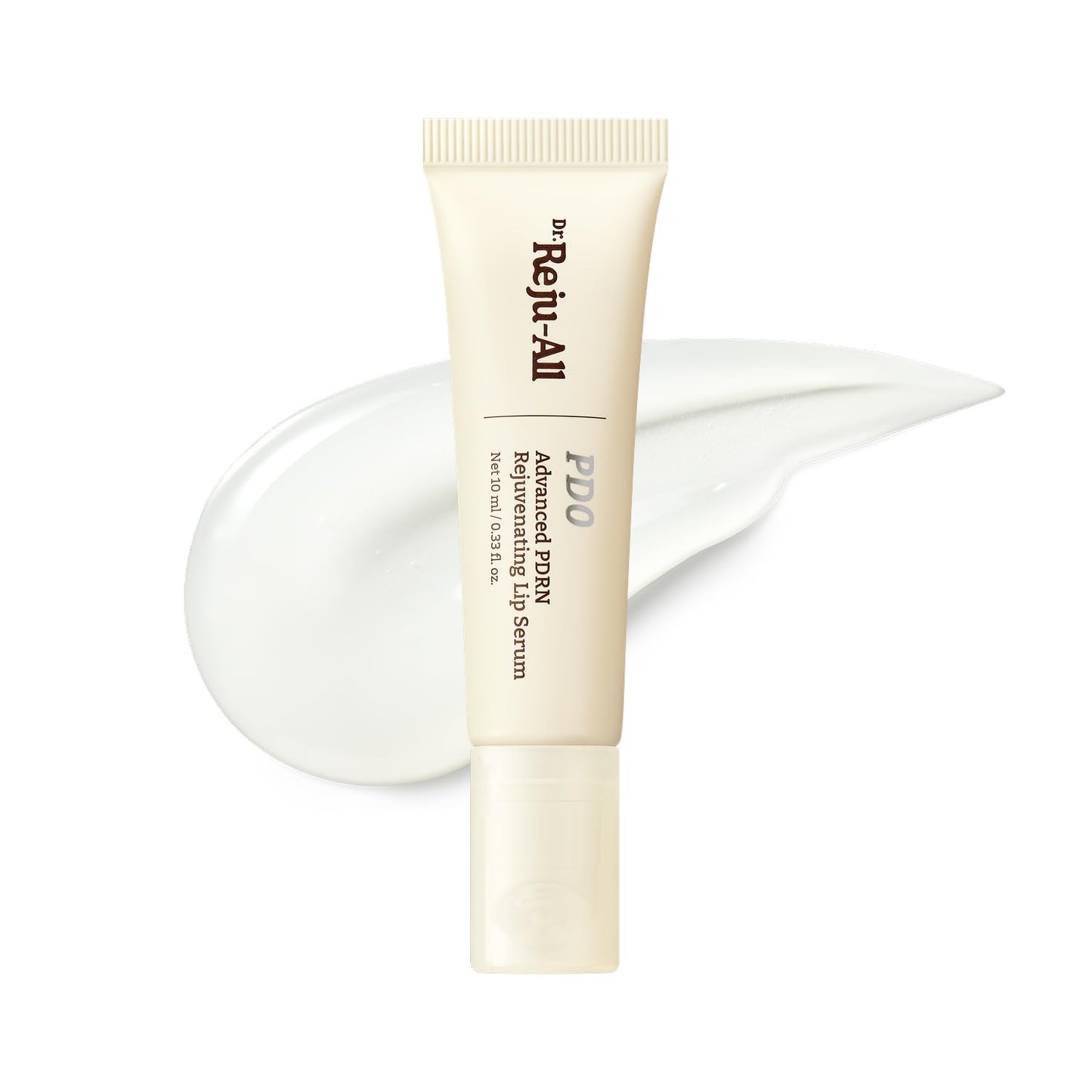 Dr.reju-all Advanced Pdrn Rejuvenating Lip Serum ? Hydrating Lip Balm with Lipozip for Glowy, Dewy Lips ? Gentle Exfoliating & Smoothing Lip Moisturizer ? Hibiscus & Lactic Acid ? 0.3 Fl Oz