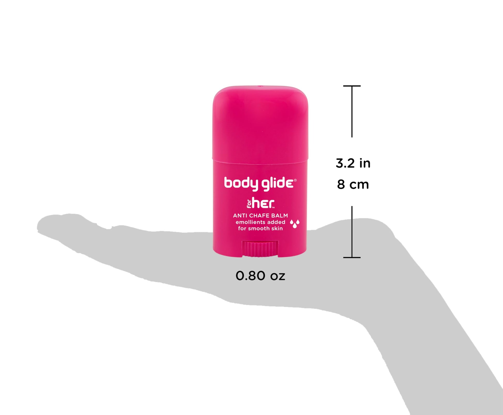 Body Glide Bálsamo anti rozaduras, 1.5 oz, 22.68 g, Un solo color