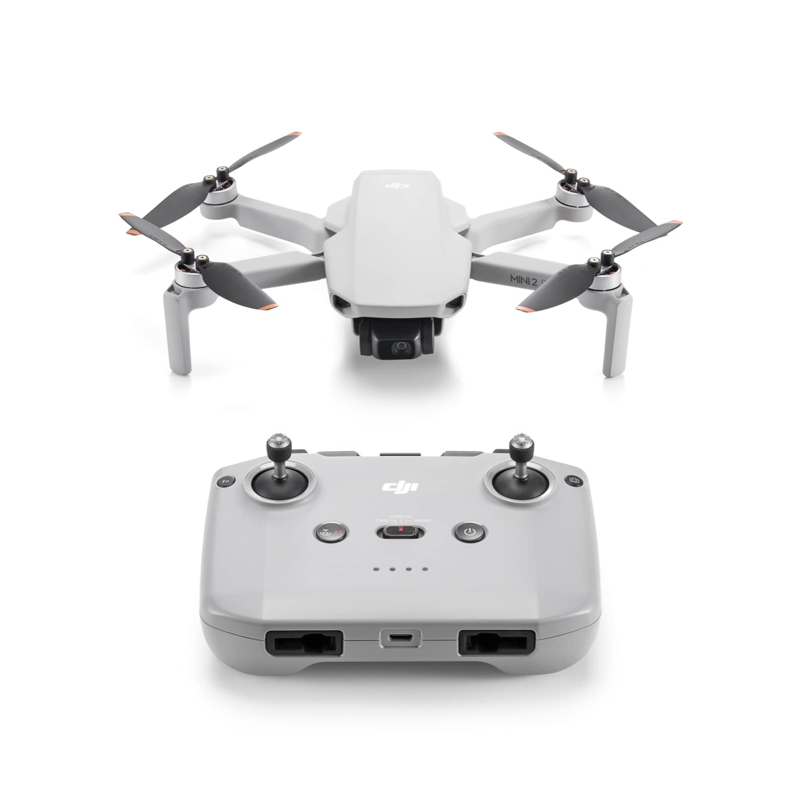 DJI Mini 2 SE, dron mini con cámara ligero y plegable con vídeo 2.7K, modos inteligentes, transmisión de vídeo a 10 km, 31 minutos de vuelo, menos de 249 g, fácil de usar, fotos callejeras y de viajes