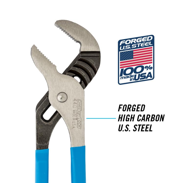 Channellock 426 Pinza de Extensión Mordaza Recta de 6 1/2"