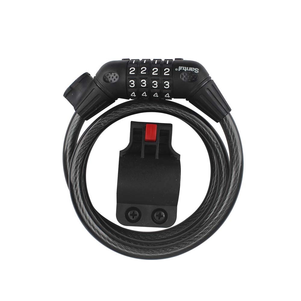 Candado de Cable Santul 6686 Negro de Combinación