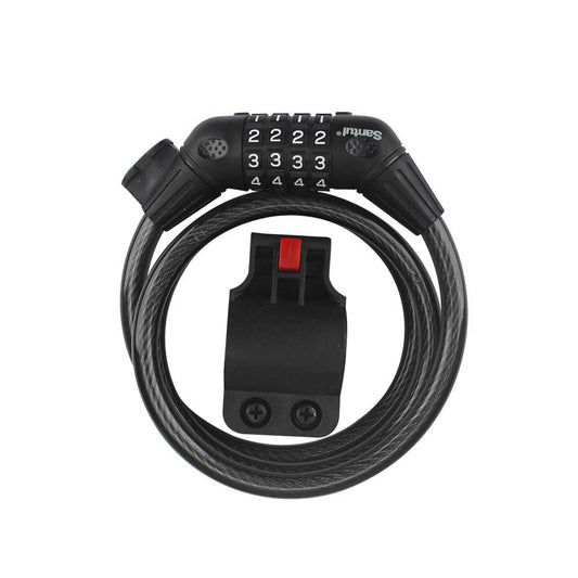Candado de Cable Santul 6686 Negro de Combinación