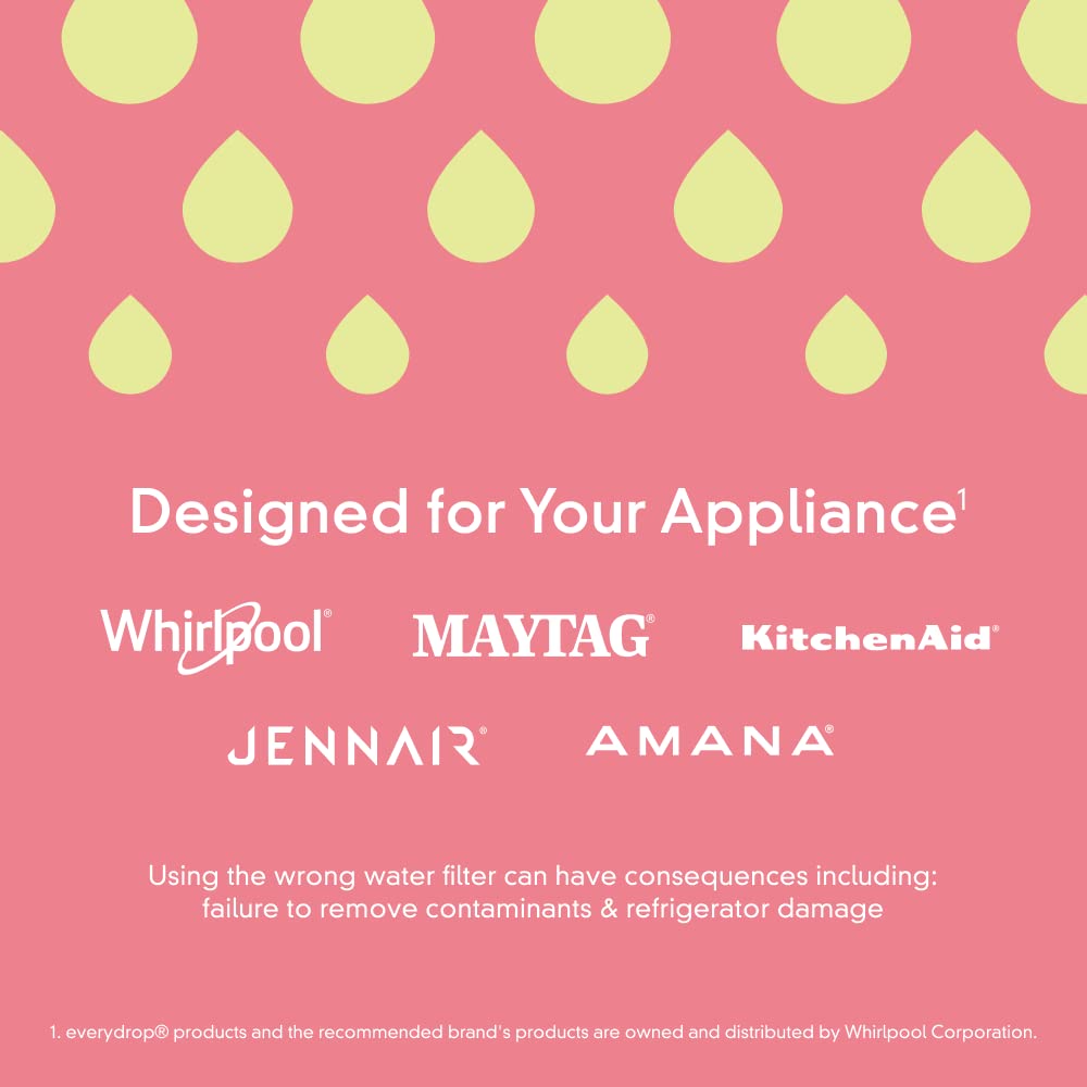 Filtro de Agua para Refrigerador Everydrop Whirlpool Blanco EDR5RXD1