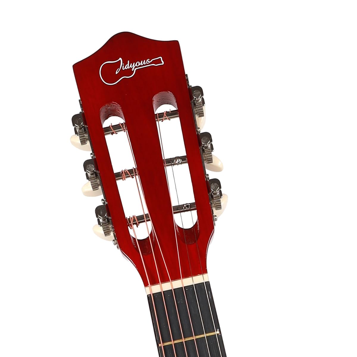 38 inch Electroacústica Guitarra Guitarra acustica con Afinadores,Correas,Cuerdas para Instrumentos,Plumillas,Cable amplificador guitarra,soul,Fundas para Guitarras 3/4 (Red)