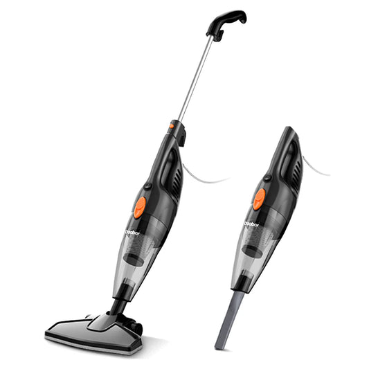Gaabor Aspiradora Vertical 2 en 1 GVCW-M15A de 1.5 litros, Potencia de 650 Watts y 16 mil Pascales de Succion, Color Negro