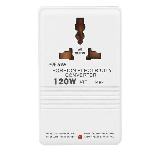 Adaptador de Energía Walfront 110V a 220V 120W CN Transformador de Voltaje