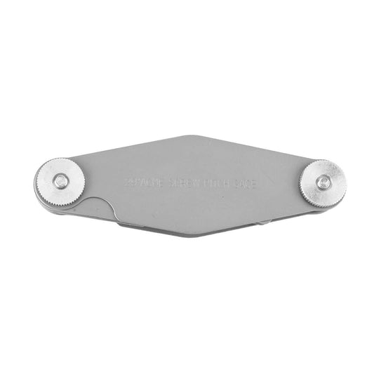 Calibrador de Rosca T Calibre de Paso de Rosca de Acero Inoxidable Herramienta de Medición de Paso de Tornillo Conjunto de Calibradores de Rosca Para Medir El Paso de Rosca de Rosca (Calibre de Rosca En T de 29 Grados)