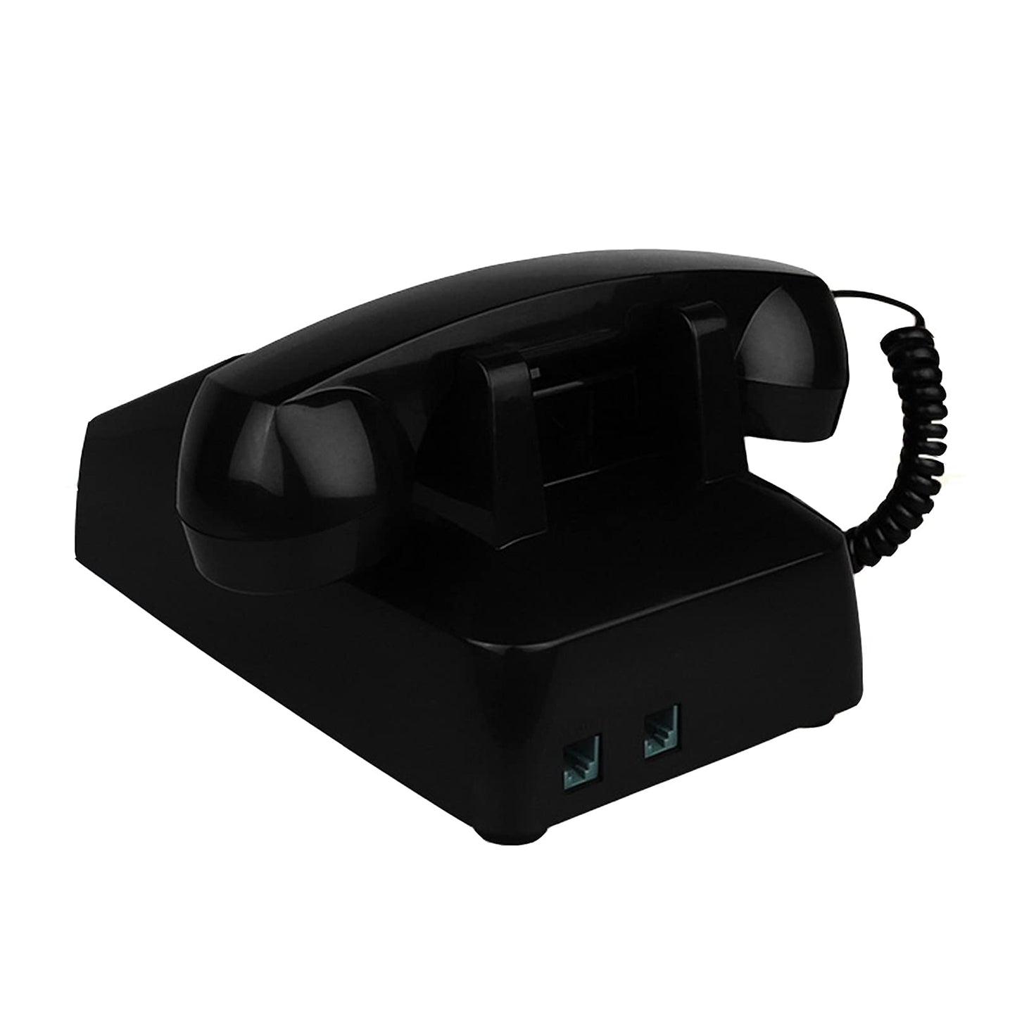 Benotek - Teléfono Fijo para el Hogar Retro Amplificado de una Sola Línea con Timbre Extrafuerte, Teléfono de Escritorio con Cable, Teléfono de Línea Fija para el Hogar, Teléfonos de Moda Antigua para