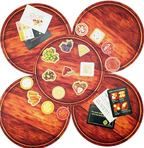 Juego de Mesa 3WS Temático para Amantes de la Charcutería